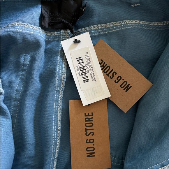 BNWT No.6 - Jackson Pants - Ocean Blue - Picture 4 of 5
